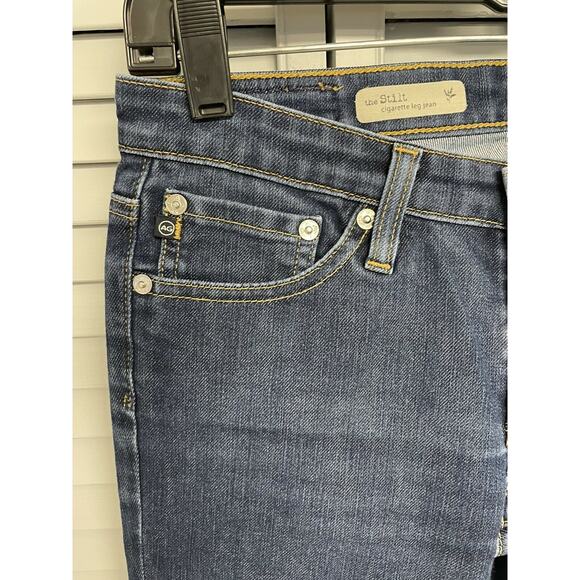 ag adriano goldschmied the stilt cigarette leg jeans size 26R (30wX29L) - Picture 6 of 6